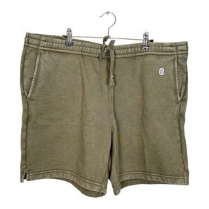 Todd Snyder Champion Olive Sun-faded Midweight Shorts